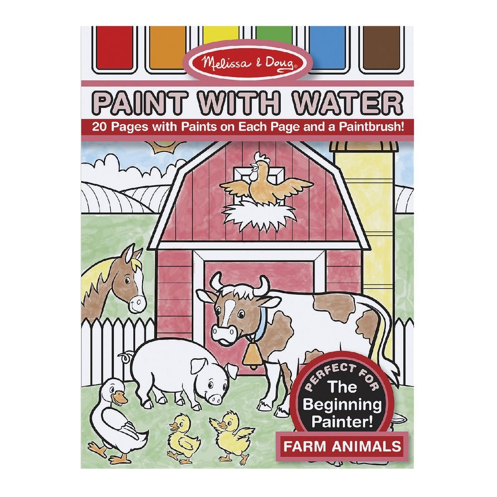 Melissa and Doug - Paint with Water Farm Animals