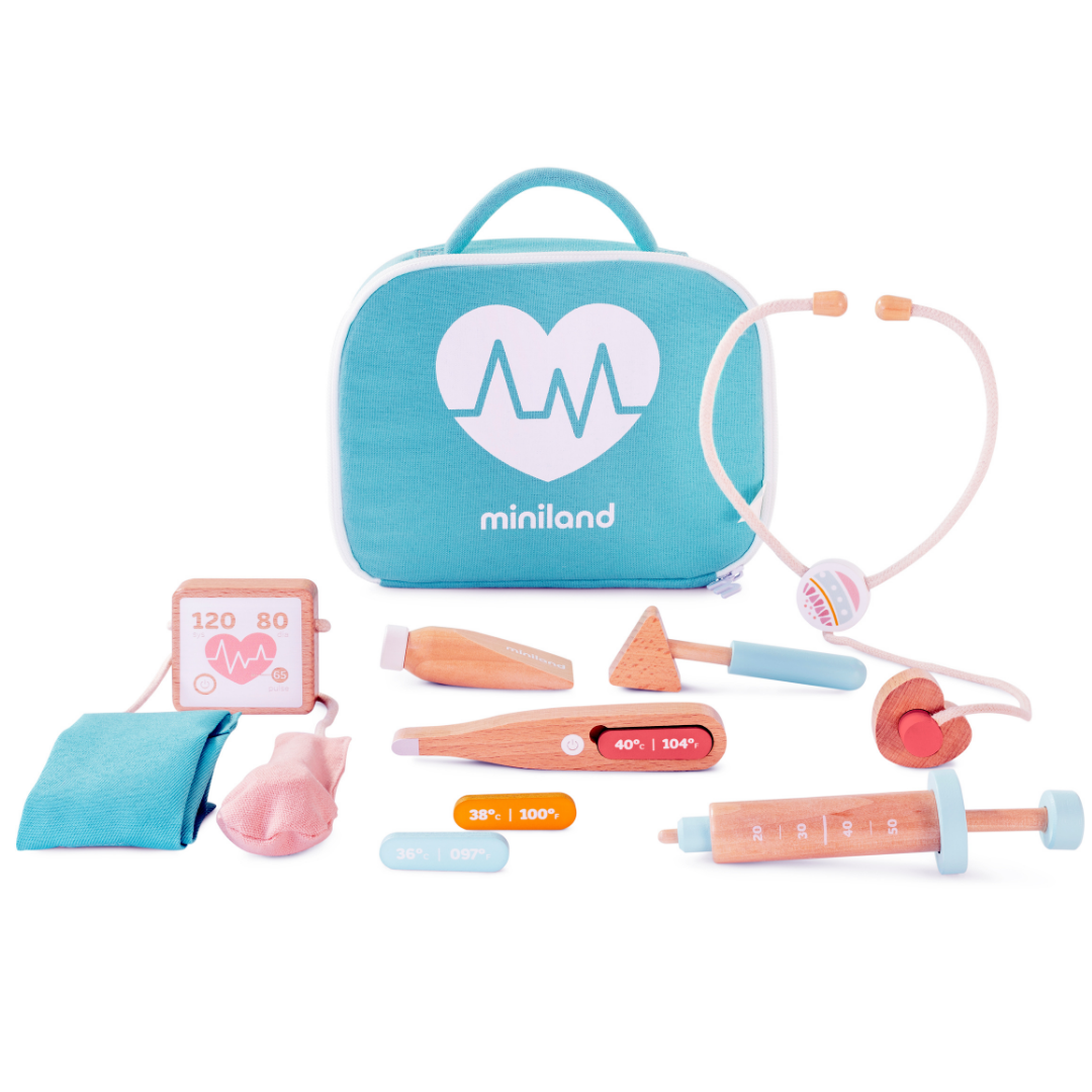 Miniland - Wooden Doctor Set