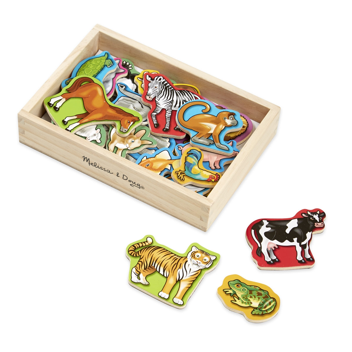 Melissa and Doug - Animal Magnets Box of 20