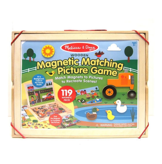 Melissa and Doug - Wooden Magnetic Picture Game