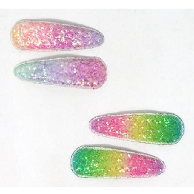 Pink Poppy Chunky glitter snaps