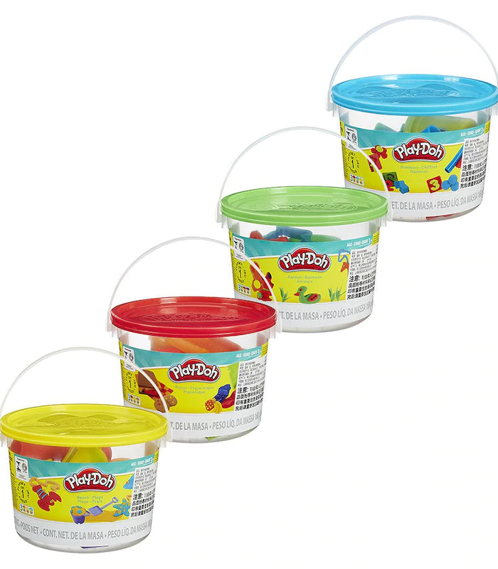play dough mini bucket