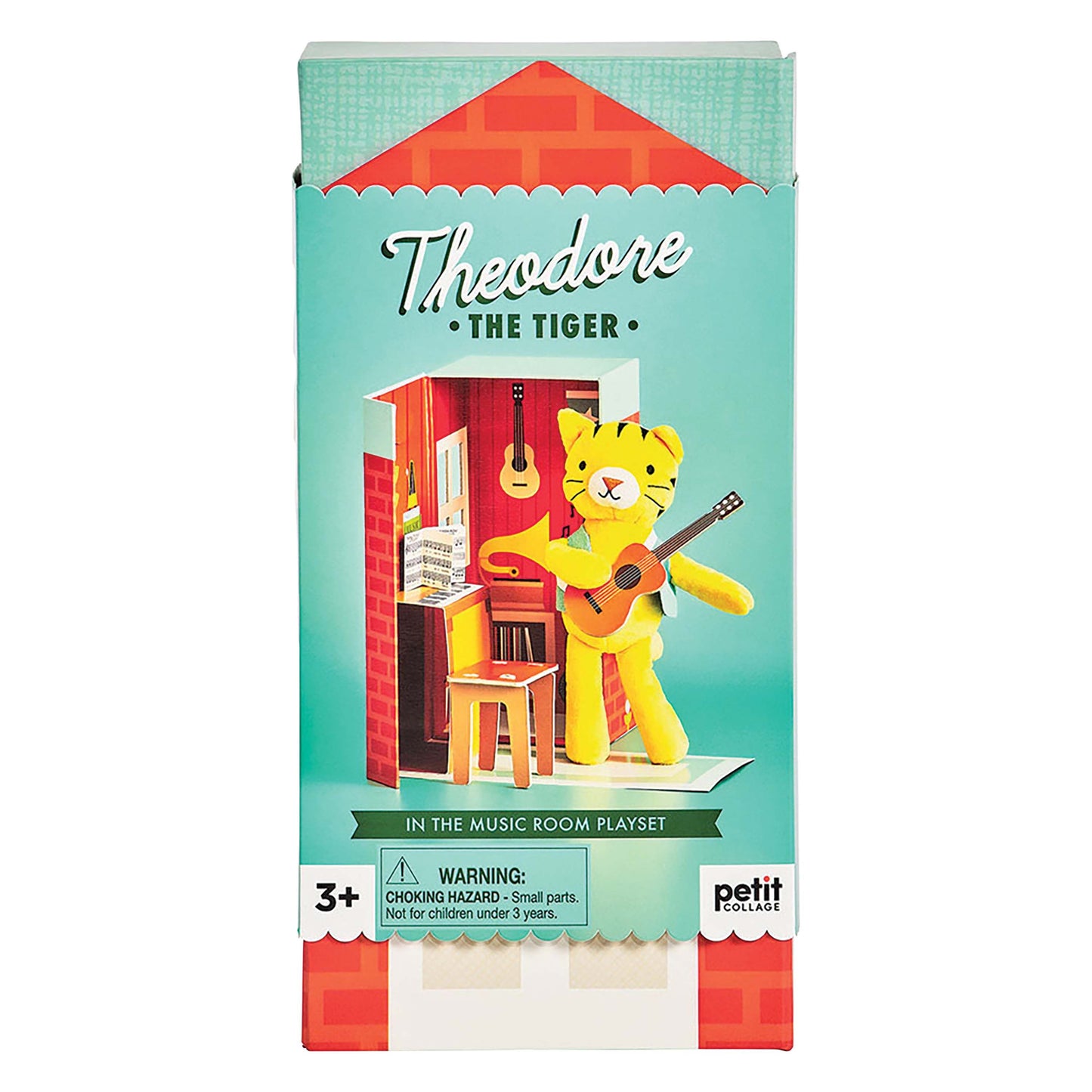Petit Collage - Theodore the Tiger Playset