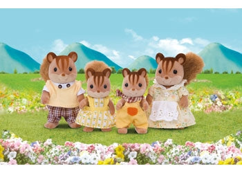 Sylvanian Families - Walnut Squirrel Family