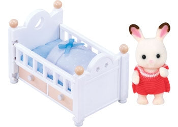 Sylvanian Families - Chocolate Rabbit Baby Set