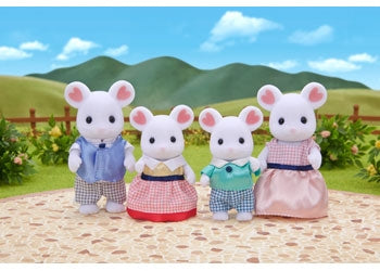 Sylvanian Families - Marshmallow Mouse Family