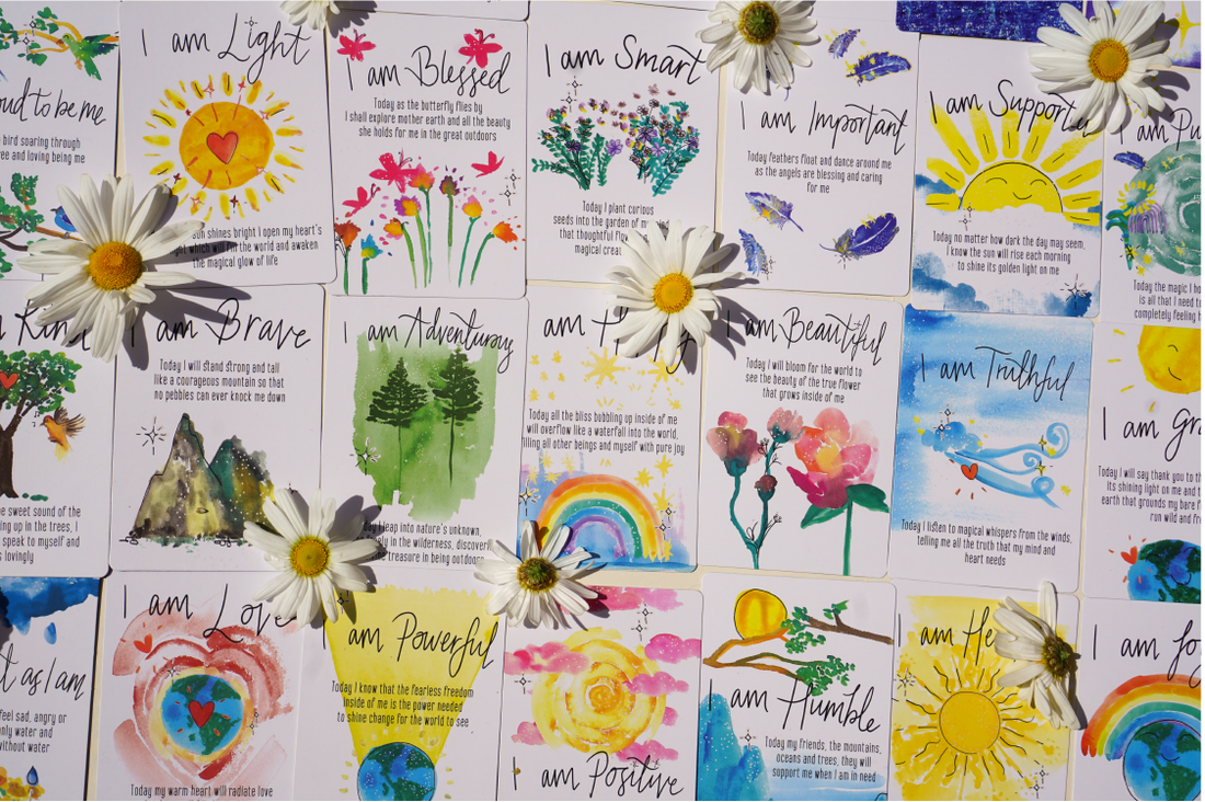 Sun Child Affirmation Cards