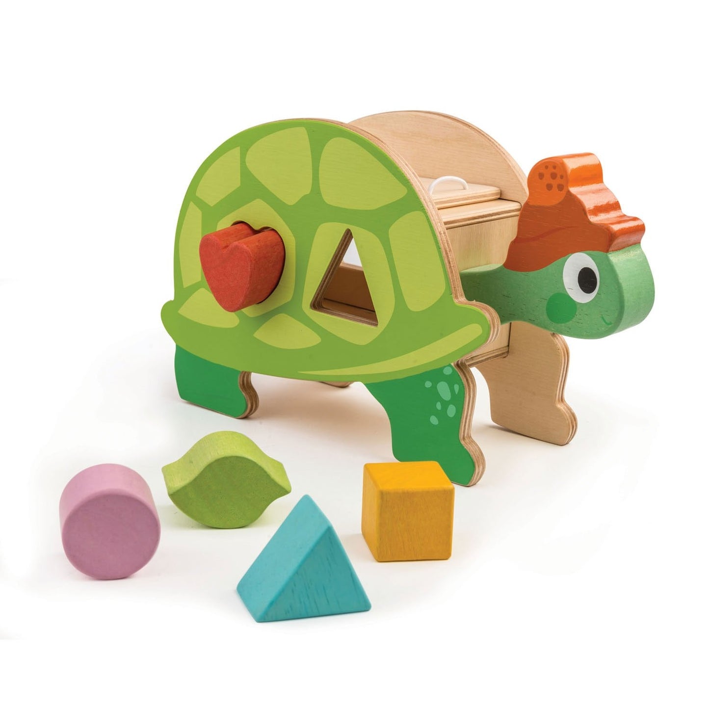 Tenderleaf - Tortoise Wooden Shape Sorter