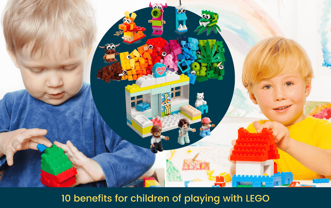 10 benefits of playing with LEGO for children