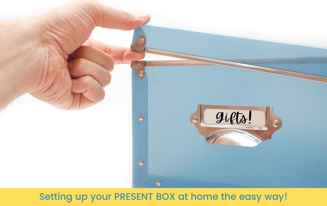Setting up your PRESENT BOX at home the easy way!