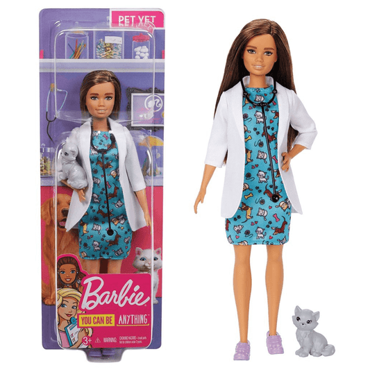 barbie career doll pet vet