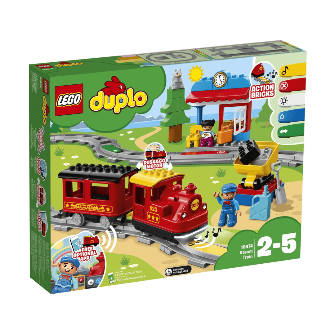 10874 lego duplo steam train set 