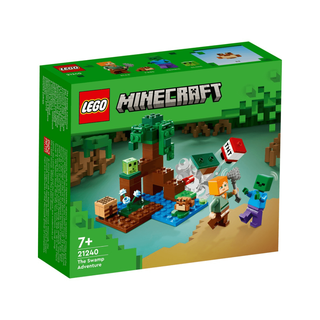 21240 Lego the swamp adventure box packaging minecraft 