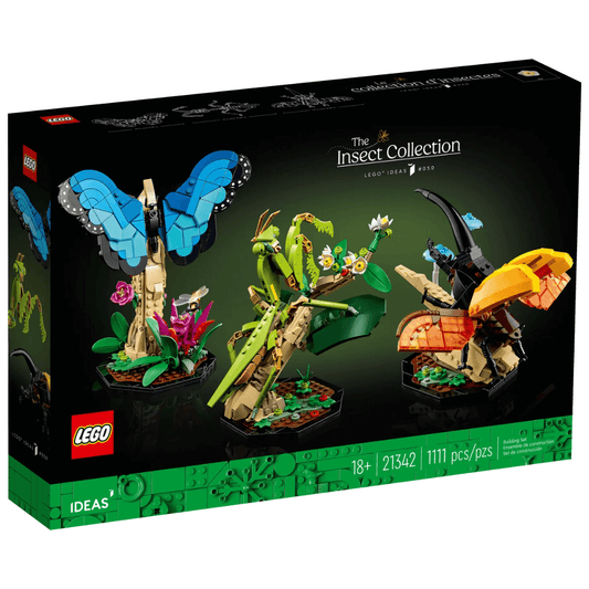 lego insect collection buttlerfly, grasshopper and bettle all out of lego lismore toyworld