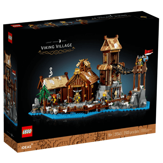 Lego ideas viking village in packaging lismore toyworld