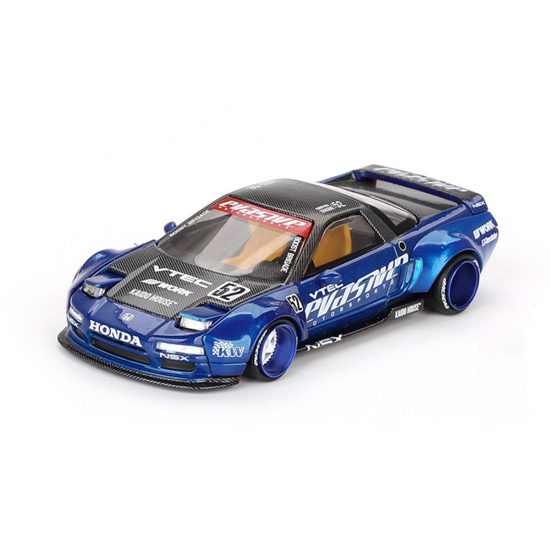 PRE ORDER Mini GT - 1:64 Honda NSX Evasive V2 Kaido Works Blue