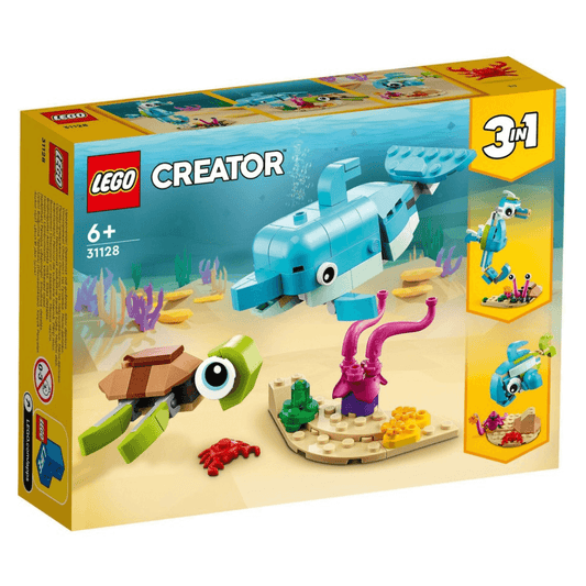 31128 lego dolphin turtle 3 in 1 set