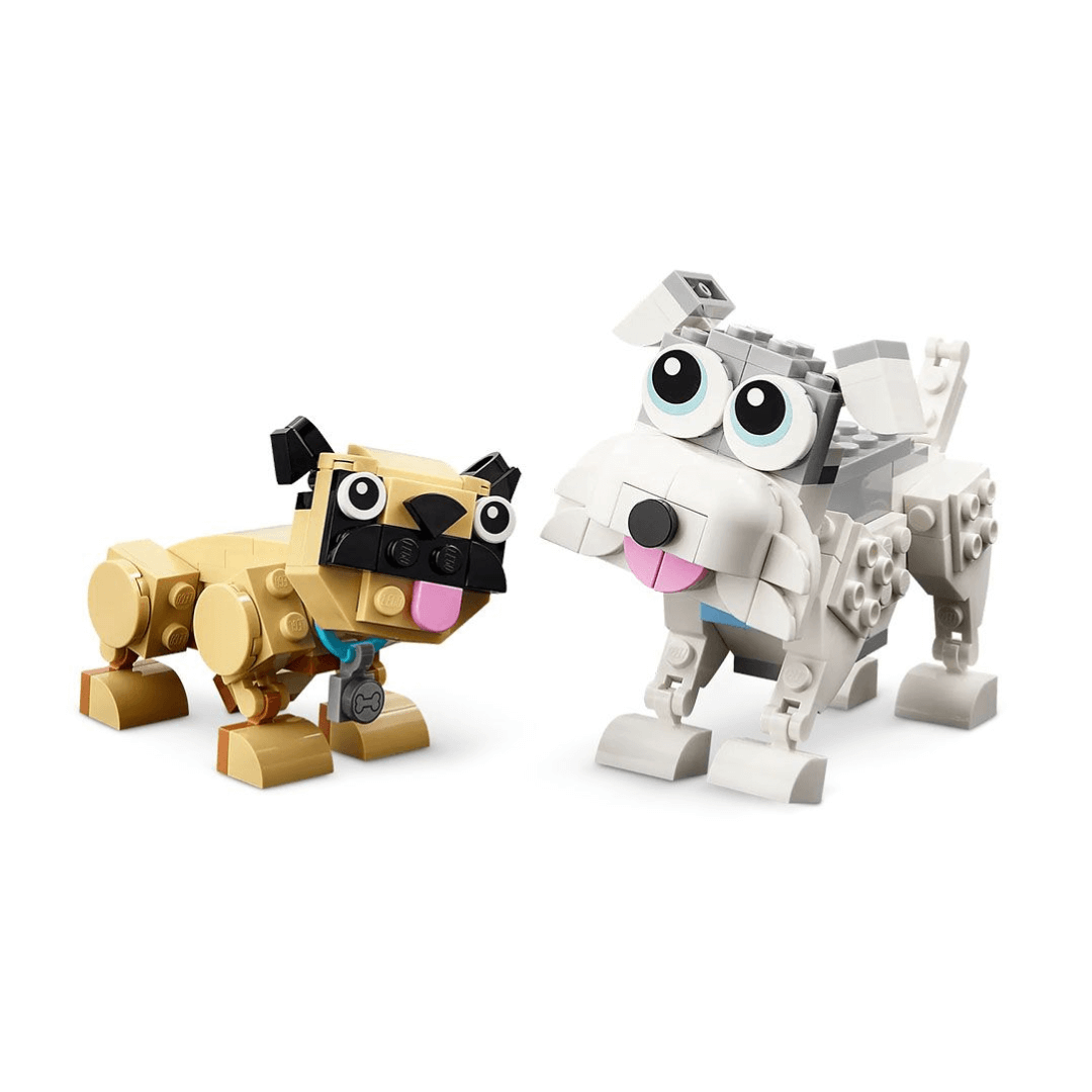 Lego creator 3 in 1 set - 31337 - adorable dogs - 2 dogs built
