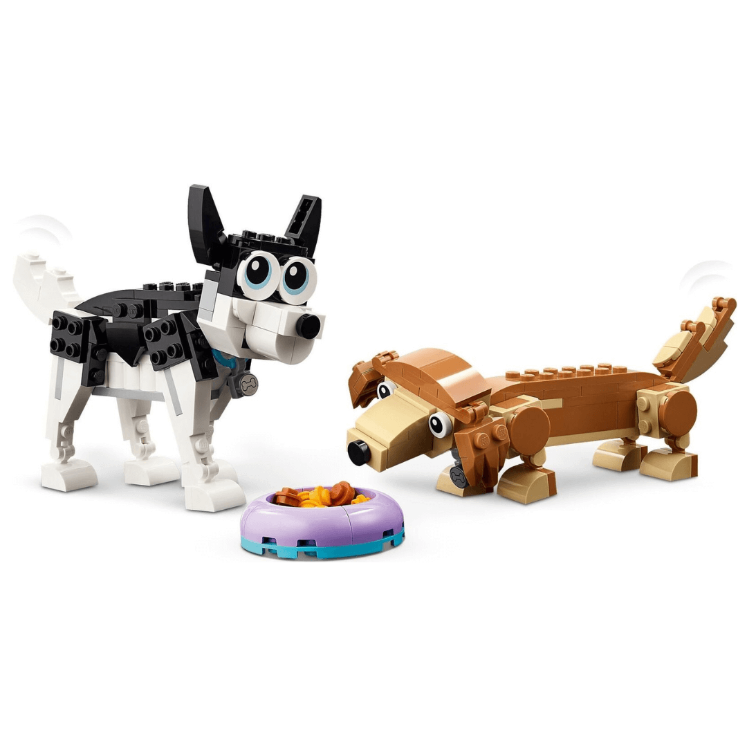 Lego creator 3 in 1 set - 31337 - adorable dogs - 2 dogs built