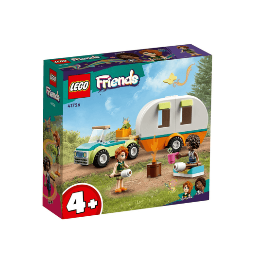 41726 Lego Friends holiday camping trip box packaging car with mini caravan in tow