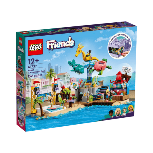 41737 Lego Friends Beach Amusement Park Front Of Packaged Box