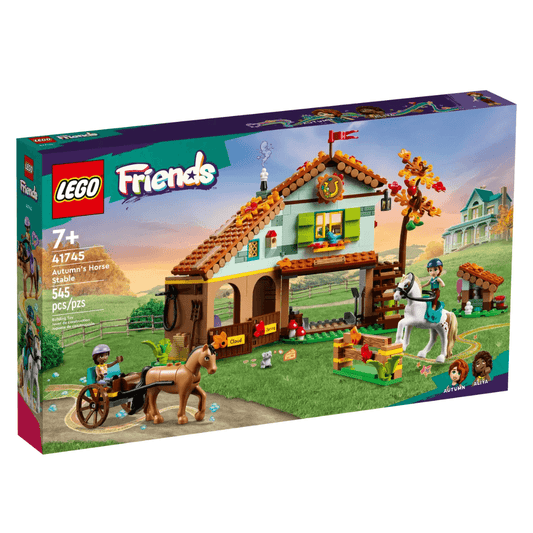 41745 Lego Friends Autumns Horse Stable Front Of Packaged Box