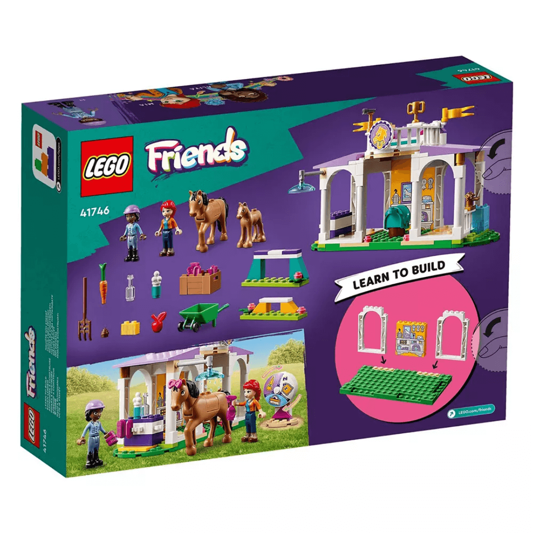 41746 Lego Friends Horse Training Back Of Packaged Box