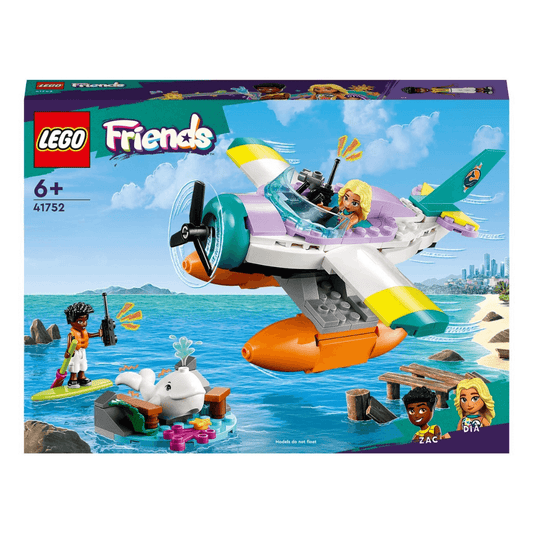 41752 Lego Friends Sea Rescue Plane Front Of Packaged Box