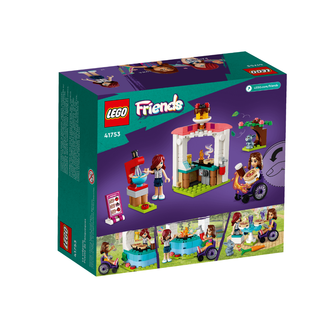 41753 Lego Friends Pancake Shop Back Of Packaged Box