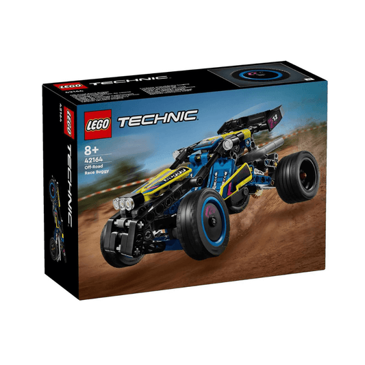 lego technic small build off road buggy blue yellow and purple lismore toyworld