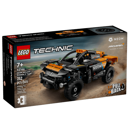 lego technic pull back mcclaren race car black and orange toyworld lismore