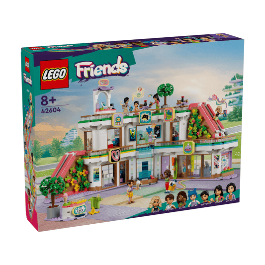 lego freinds shooping mall set with peach green and white colour tones toyworld lismore