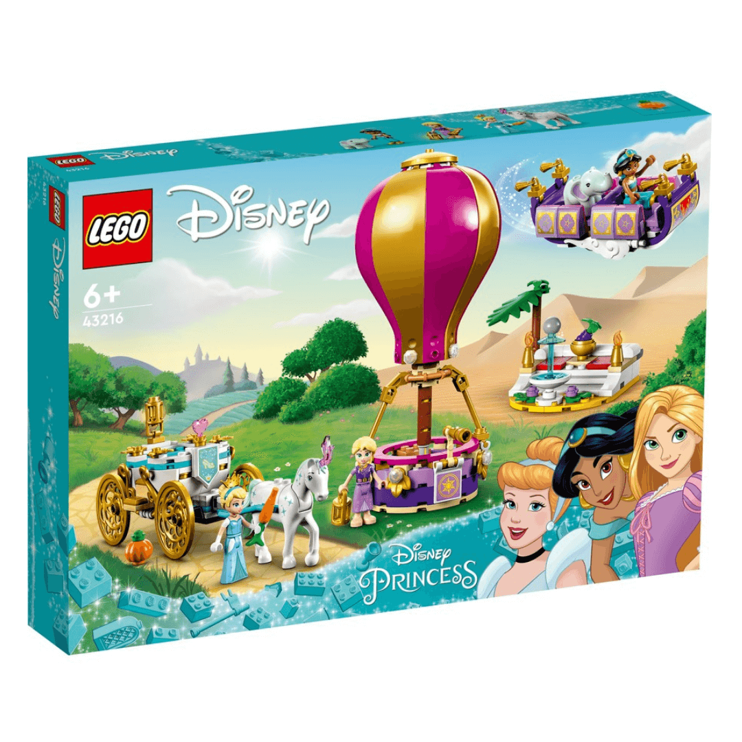 Lego princess enchated journey horse and carriage hot air abllon and magic carpet set
