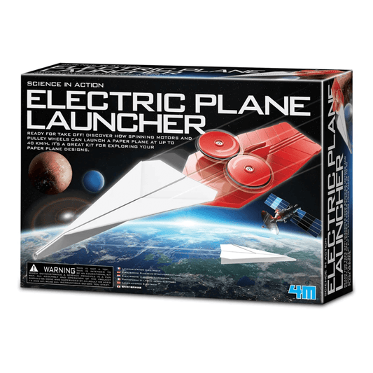 4M Electric plane launcher packaging