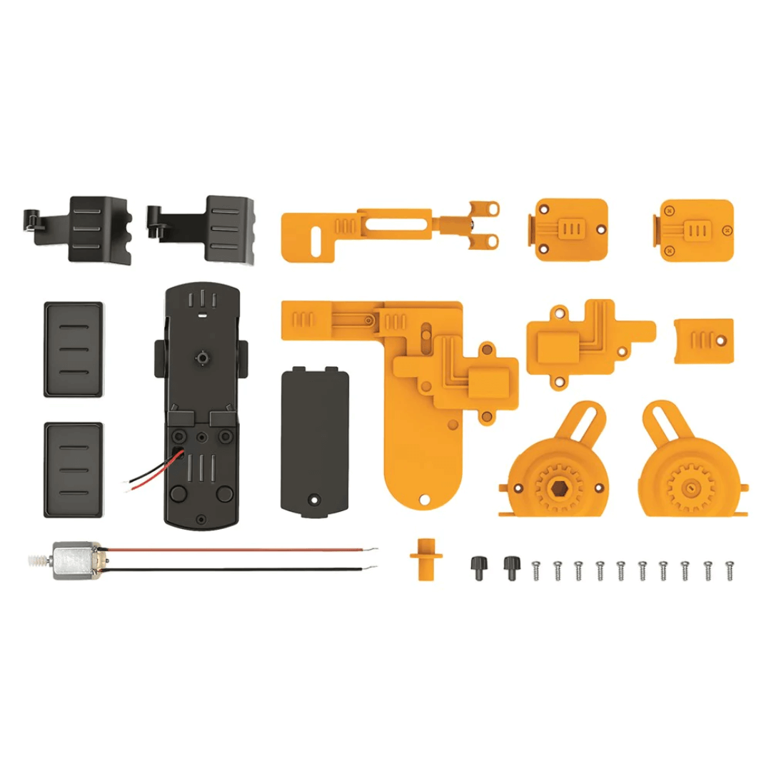 4M motorised robotic arm contents