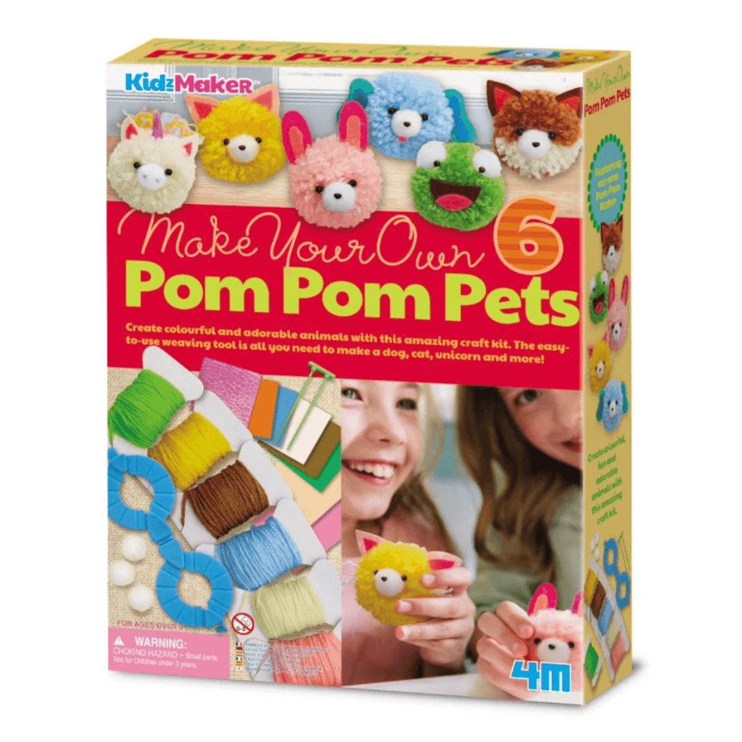 4M Pom pom making kit packaging