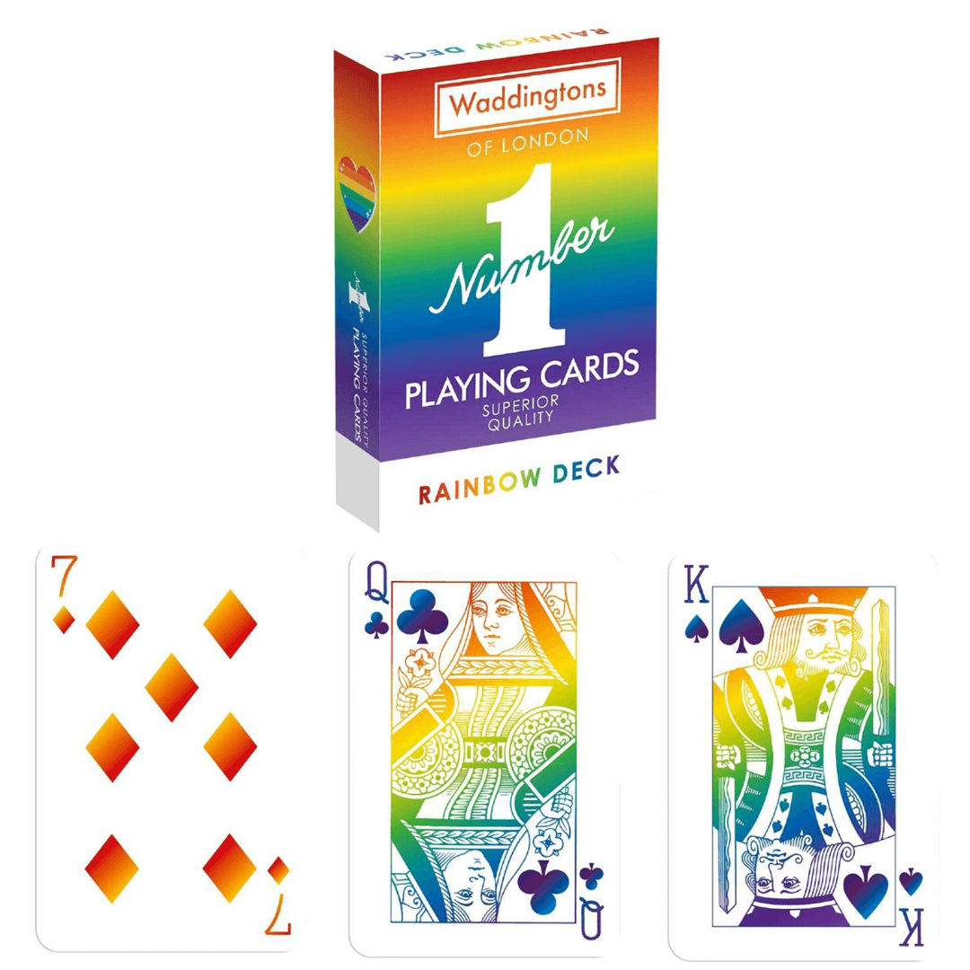 Waddingtons Rainbow Deck of Cards