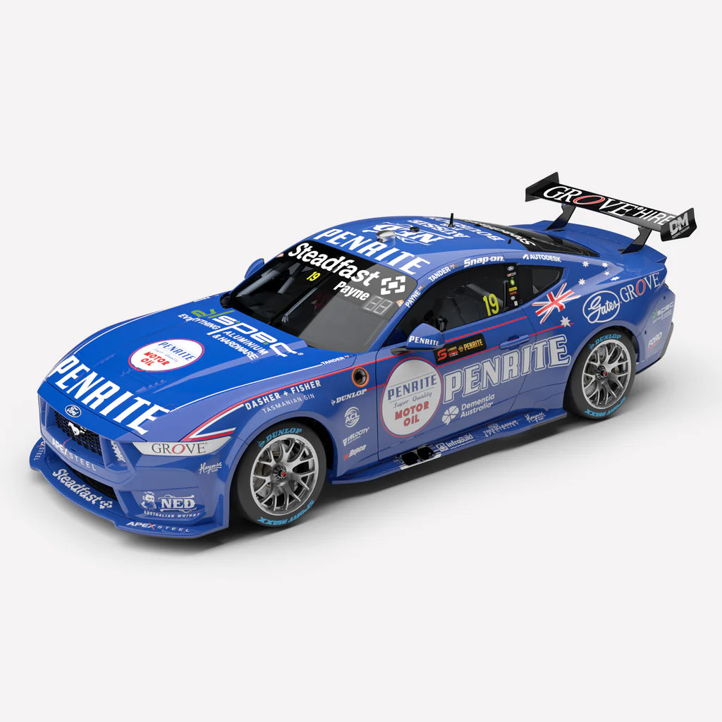 PRE ORDER Authentic - 1:18 Payne Tander 2024 Ford Mustang GT Penrite Sandown