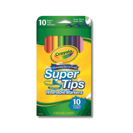 Crayola - 10ct SuperTips Markers