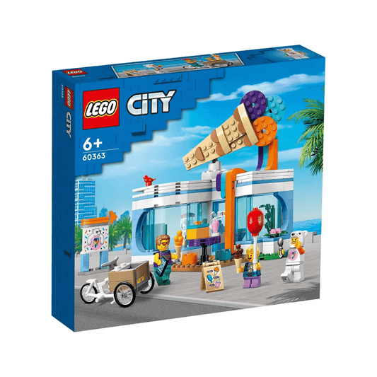 60363 Lego City Ice Cream Shop Front Of Packaged Box