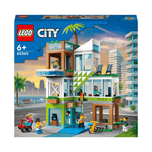 60365 Lego City Apartment Building Front Of Packaged Box