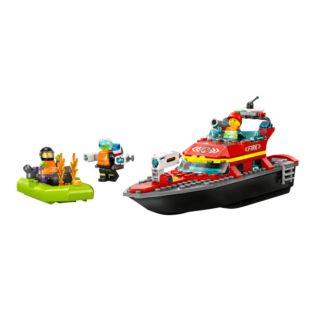 60373 Lego city rescue boat 