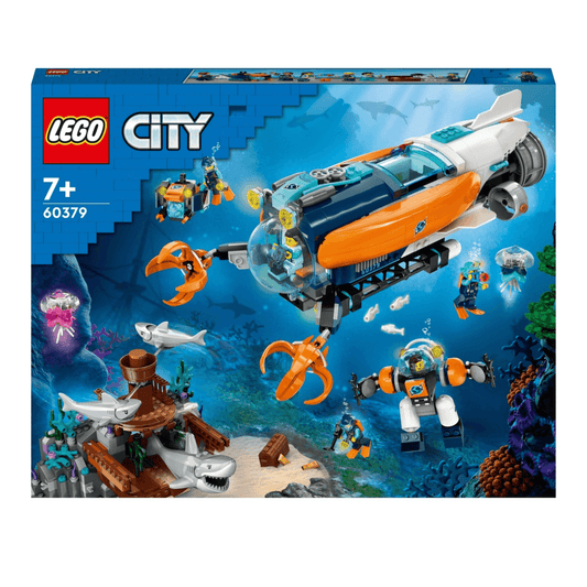 60379 Lego City DeepSea Explorer Submarine Front Of Packaged Box 