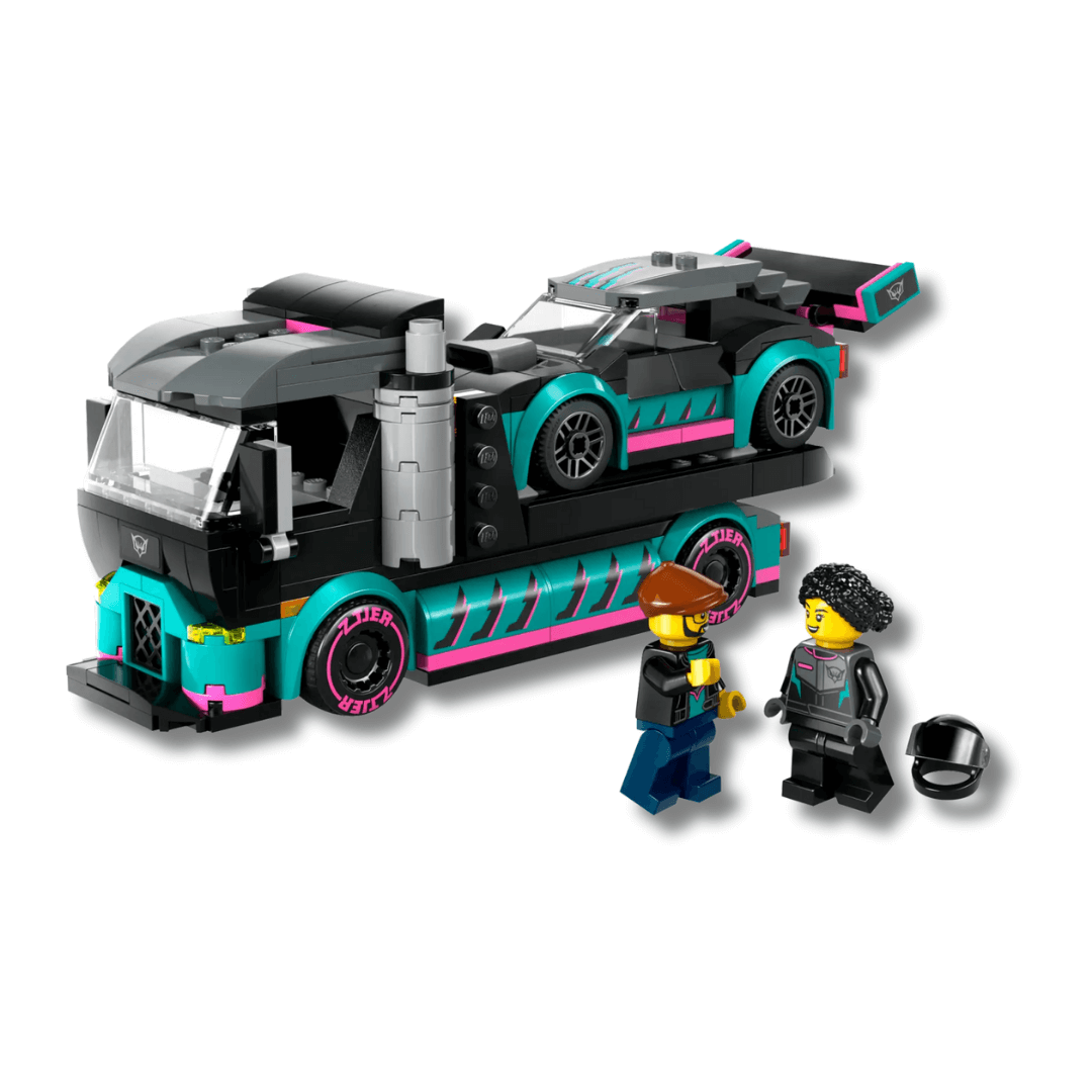 60406 - Lego Race Car and Car Carrier Truck