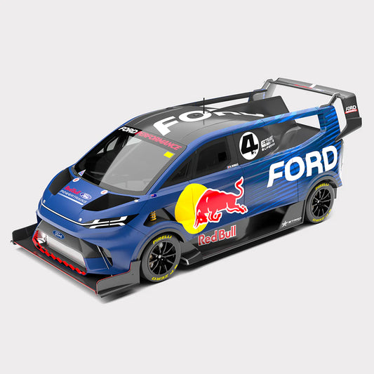 PRE ORDER Authentic - 1:18 Ford Performance Red Bull E-Transit SuperVan 4 -2024 Bathurst Lap Record