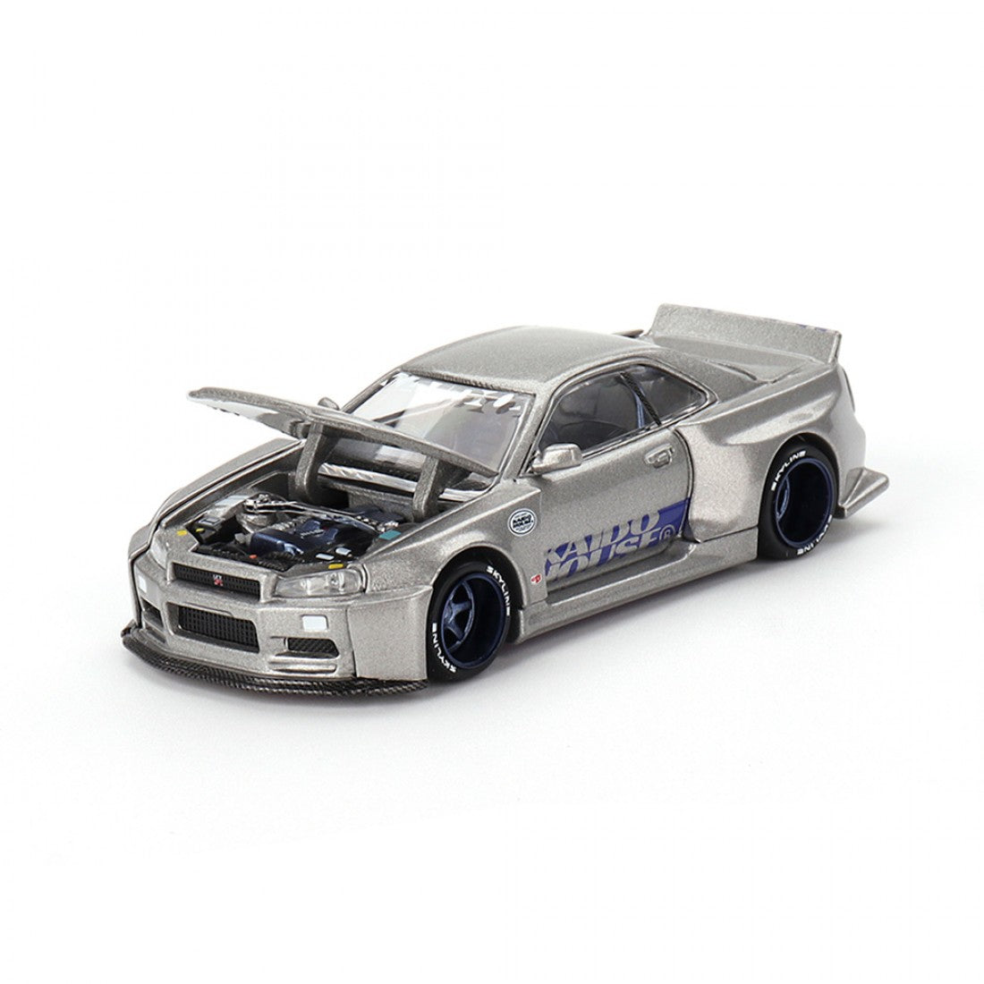 PRE ORDER Mini GT - 1:64 Nissan Skyline GT-R R34 Kaido Works Shinjuku V1