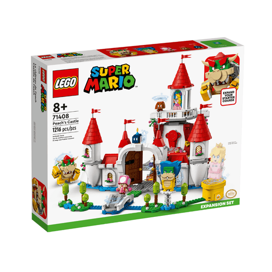 71408 Lego Super mario castle exapnsion pack box packaging