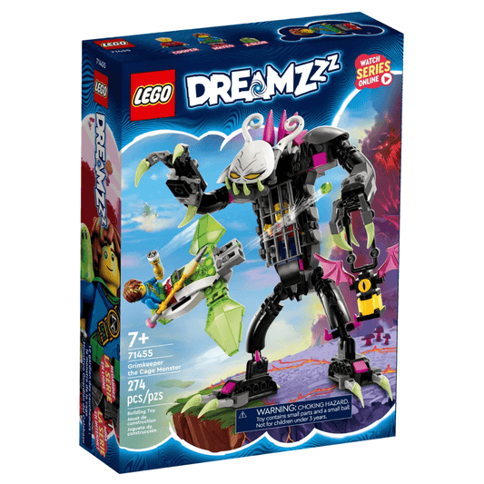 71455 Lego dreamz series grimkeeper the cage monster packaging