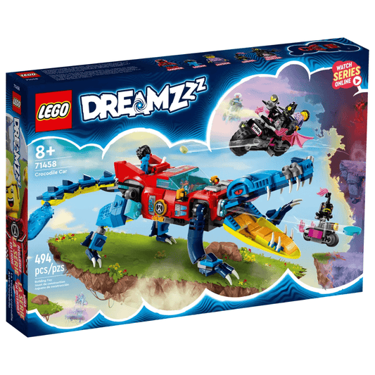71458 Lego Dreamz series crocodile car packaging
