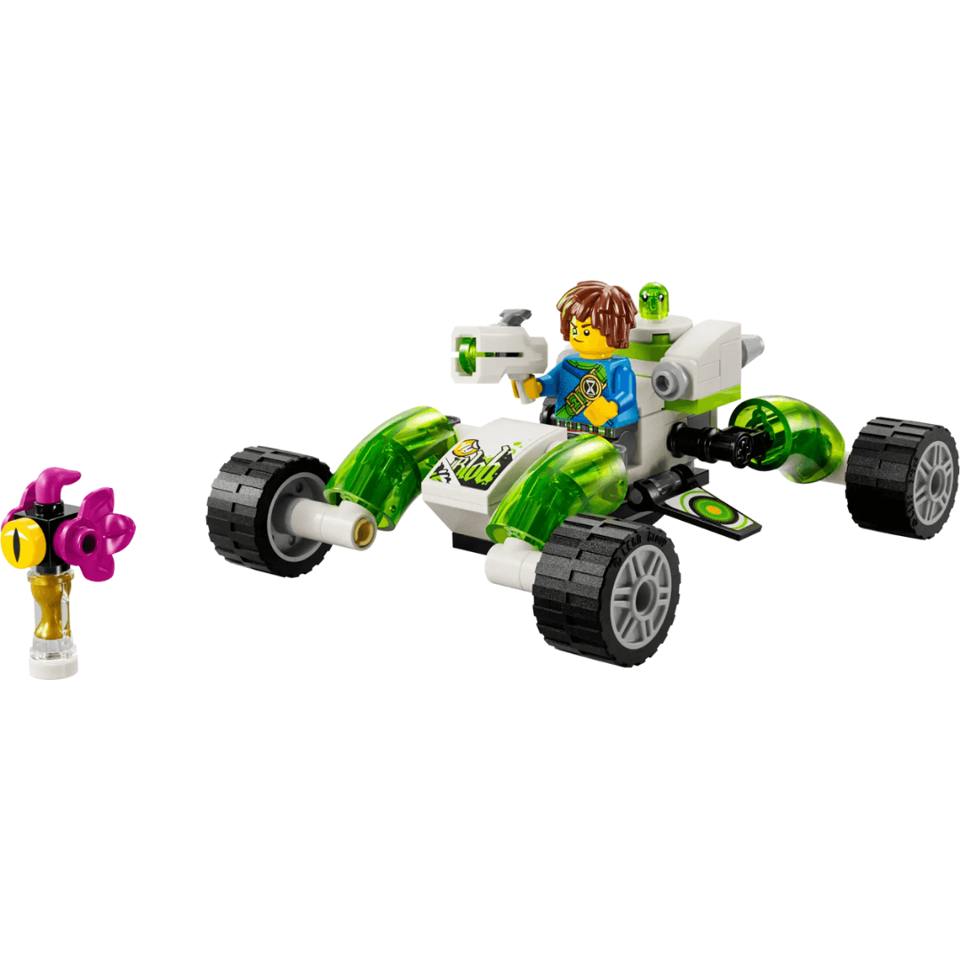 lego dreamz green and white off road car with minifigure toyworld lismore